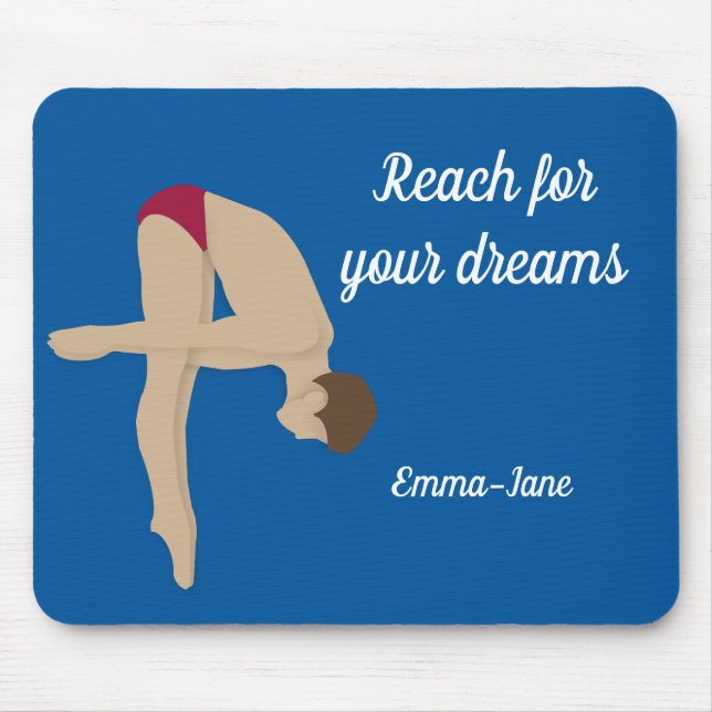 Diving Mouse Mat (Front)