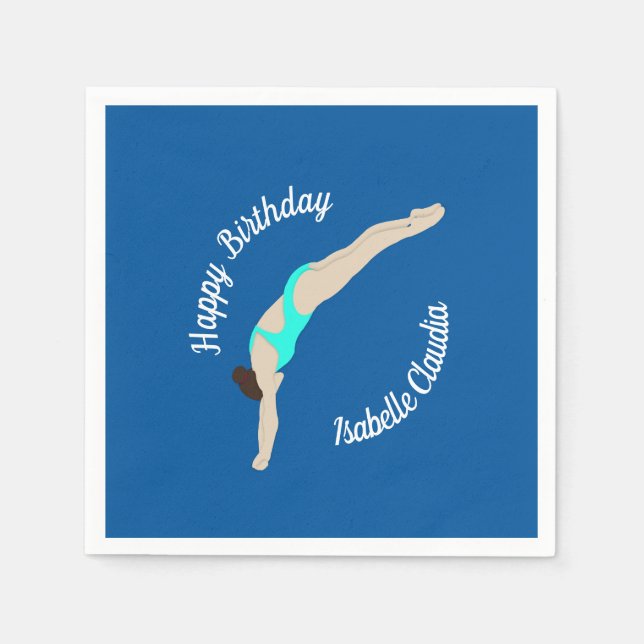 Diving Napkin (Front)