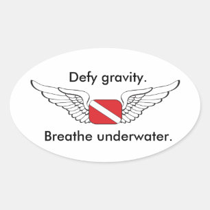Diving Pilots Sticker