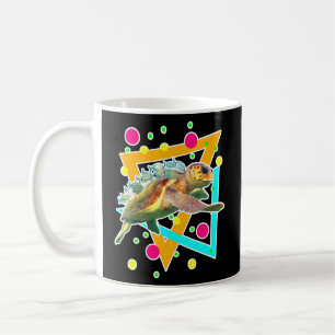 Diving Sea Cute Turtle Fish Scuba Diver Ocean  Coffee Mug