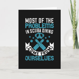 Diving - Self-made Scuba Diving Problems Card