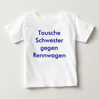 diving sister against racing car baby T-Shirt