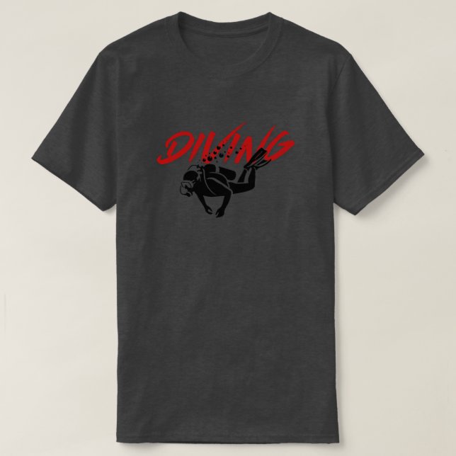 Diving T-Shirt (Design Front)