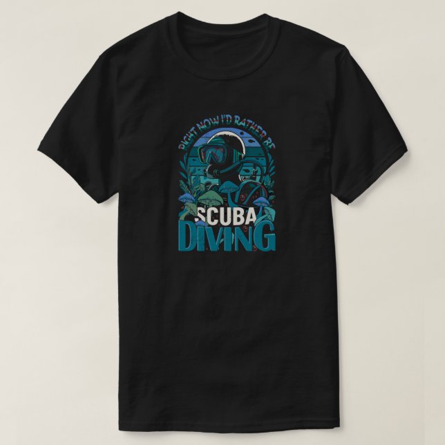 Diving T-Shirt (Design Front)