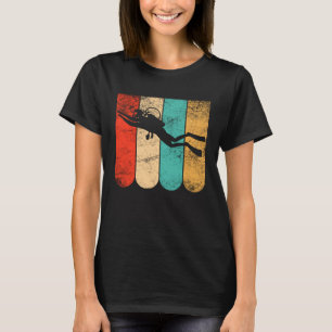 Diving Vintage  Scuba Diver Retro Diving T-Shirt