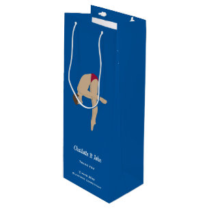 Diving Wine Gift Bag