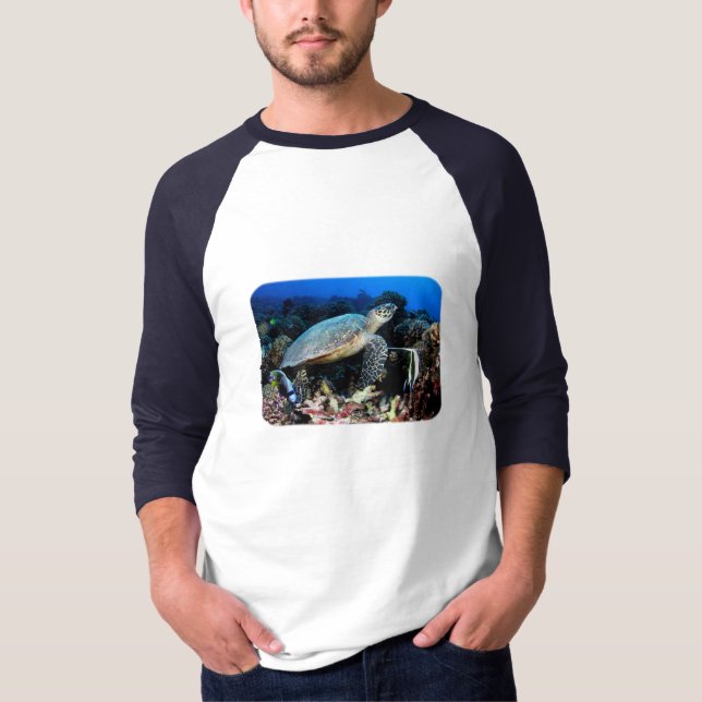Diving with Turtles T-Shirt (Front)
