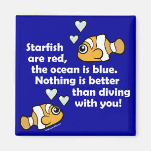 Diving With You Magnet