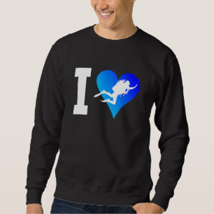 Diving Women's Men's Scuba Diving Sweatshirt