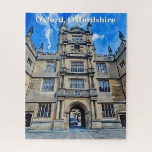 Divinity in Stone – Bodleian Library, Oxford Jigsaw Puzzle