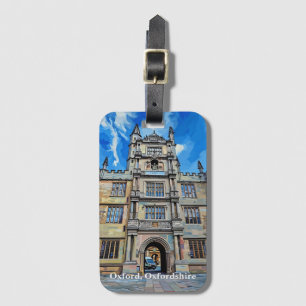 Divinity in Stone – Bodleian Library, Oxford Luggage Tag