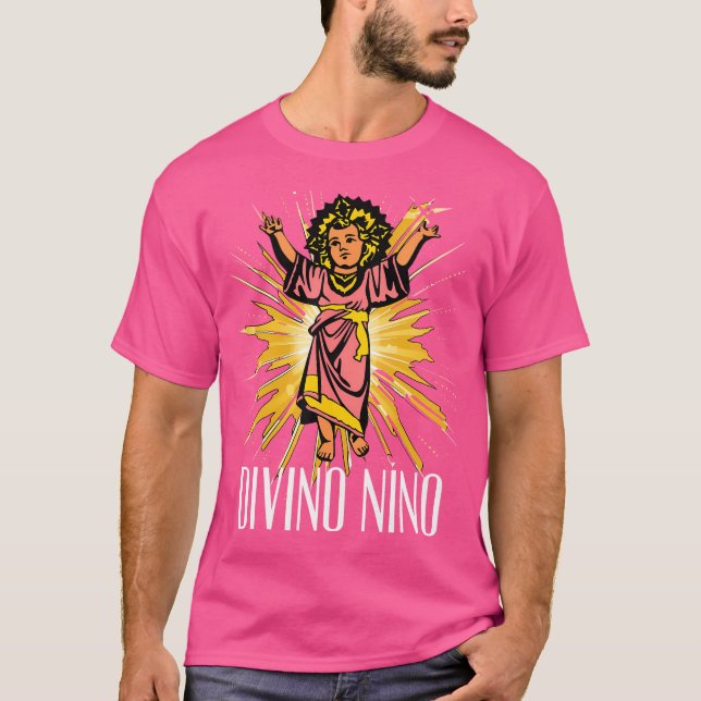 Divino Nino Jesus Catholic T-Shirt (Front)