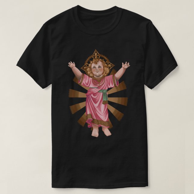 Divino Nino Jesus Catholic  T-Shirt (Design Front)