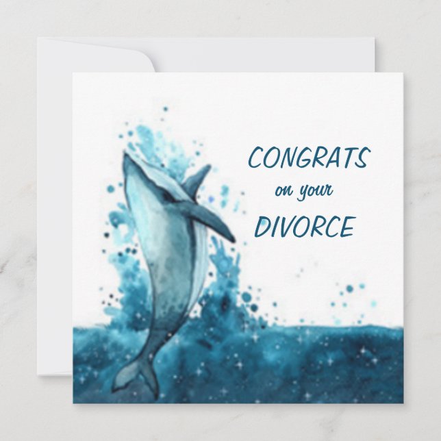 Divorce card (Front)