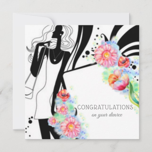 Divorce card (Front)