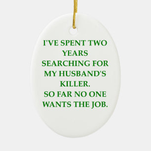 divorce ceramic tree decoration