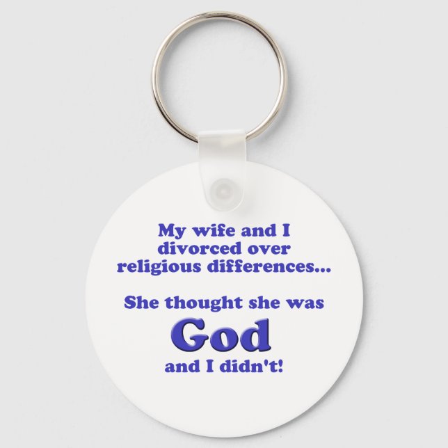 Divorce Key Ring (Front)