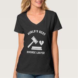 Divorce Lawyer Divorce Party Ex Wife And Ex Husban T-Shirt