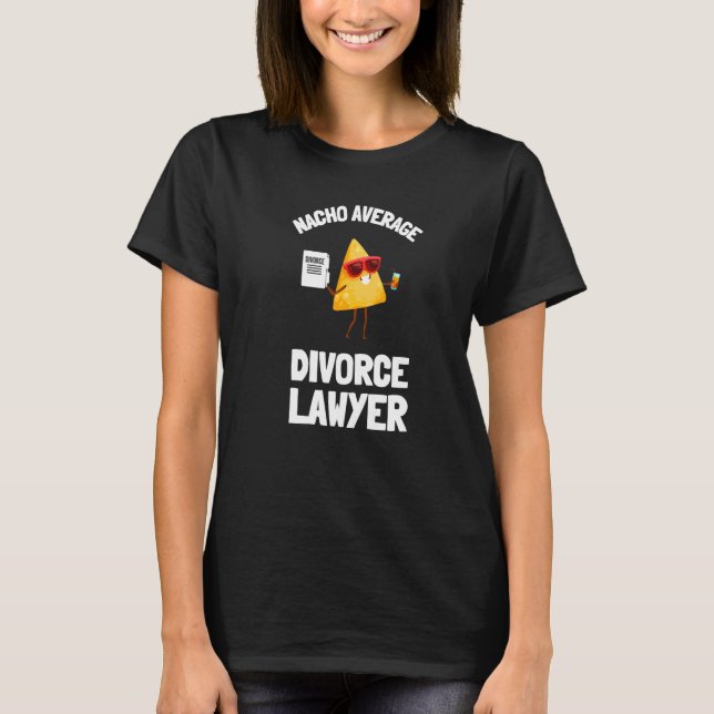 Divorce Lawyer Divorce Party Ex Wife And Ex Husban T-Shirt (Front)