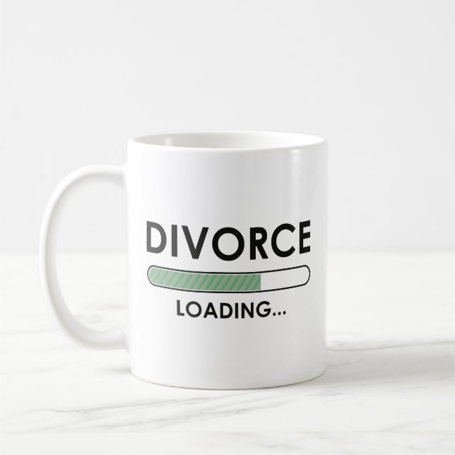 Divorce Loading Coffee Mug (Left)