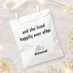 Divorce Party Gifts for Her Customise Care Package Favour Bags