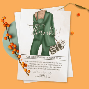 Divorce Party Thank You Card