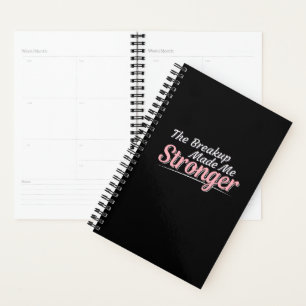 Divorce Recovery Breakup Made Me Stronger Planner