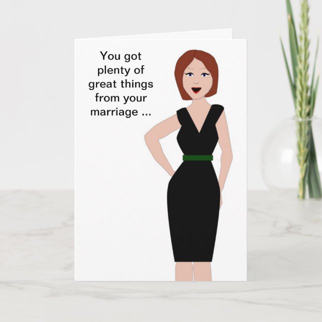 Divorce Support Card (Front)