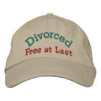 DIVORCED Cap by SRF - Free at Last !