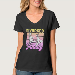 Divorced Finally Women Divorce Party Supplie T-Shirt