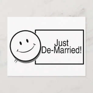 Divorced Postcard
