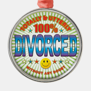 Divorced Totally Metal Tree Decoration