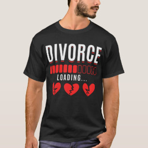 Divorcee Humour Funny Divorced Wife T-Shirt