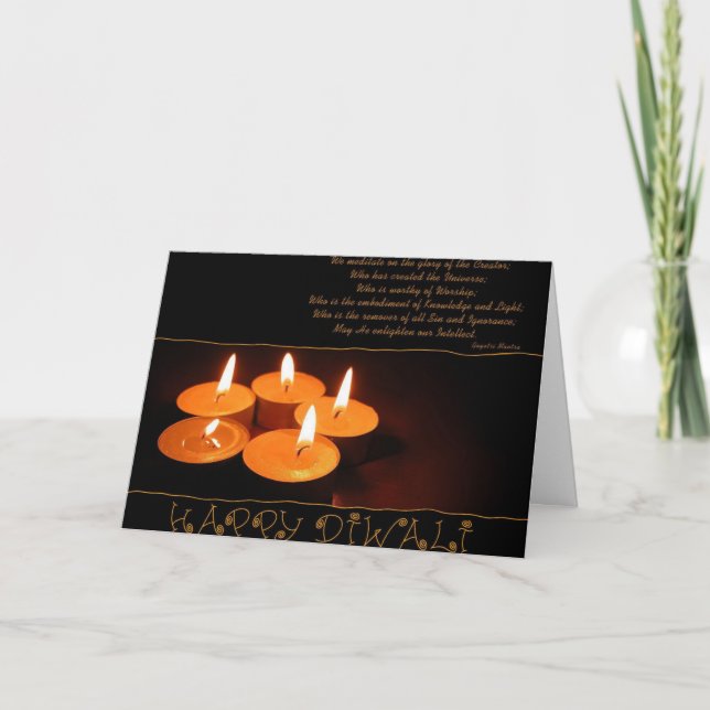 Diwali 2 holiday card (Front)