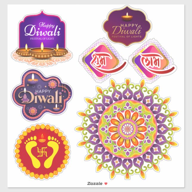 Diwali and rangoli set (Sheet)
