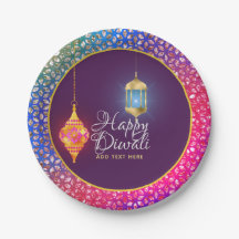 Diwali Bollywood Lanterns Sparkles Personalised