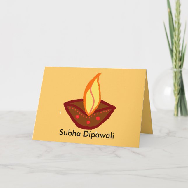 Diwali Card (Front)