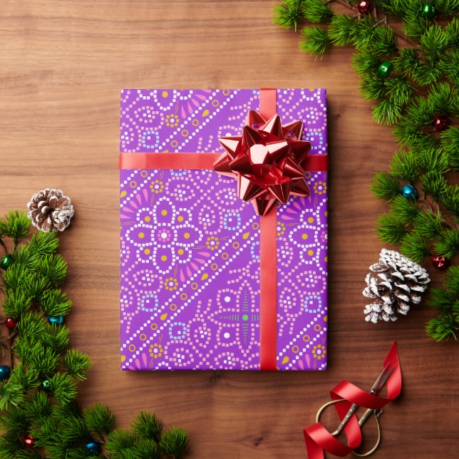 Diwali celebration wrapping paper (Holiday Gift)