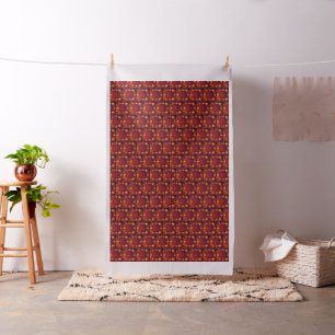 Diwali Diya Fabric 