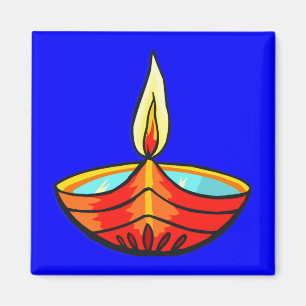 Diwali Festival Lights Magnet