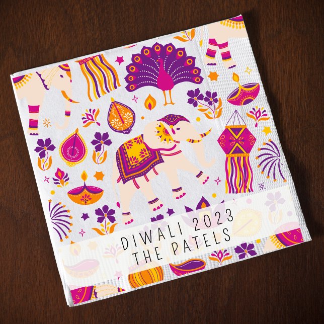Diwali Festival of Lights Napkin (Creator Uploaded)