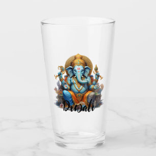 Diwali Ganesh Glass