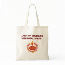 Diwali Glow - festive tote bag