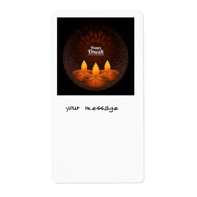 diwali greeting card (Front)