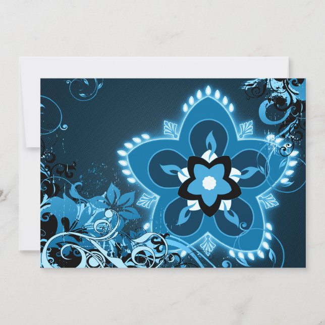 diwali greetings : hi-fi rangoli card (Front)