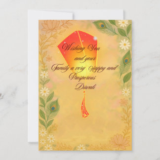 Diwali  holiday card