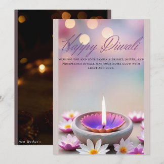 Diwali  holiday card
