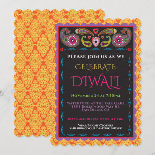 Diwali Indian Party Invitation