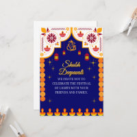 Diwali Invitation Card