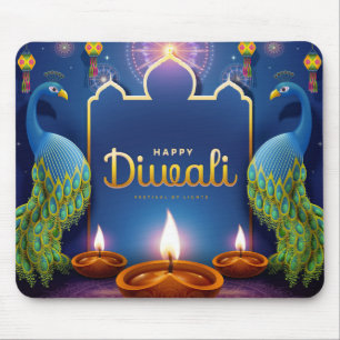 Diwali mouse pad